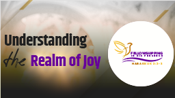 Understanding The Realm of Joy